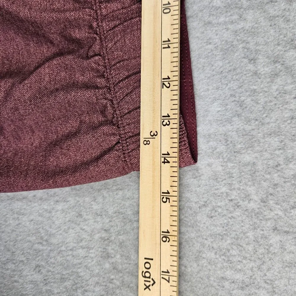 Nike Dri-Fit Women's Medium Short Running Shorts Burgundy